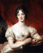 Sir Thomas Lawrence Portrait of Mary Anne Bloxam oil painting